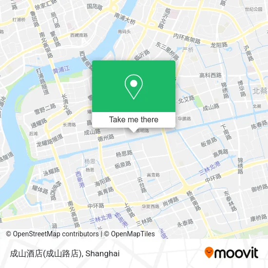 成山酒店(成山路店) map