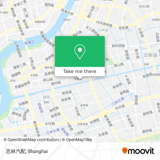 思林汽配 map