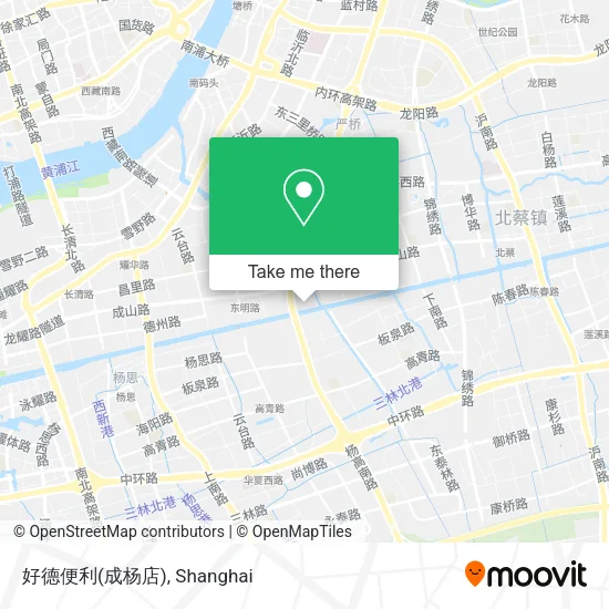 好德便利(成杨店) map