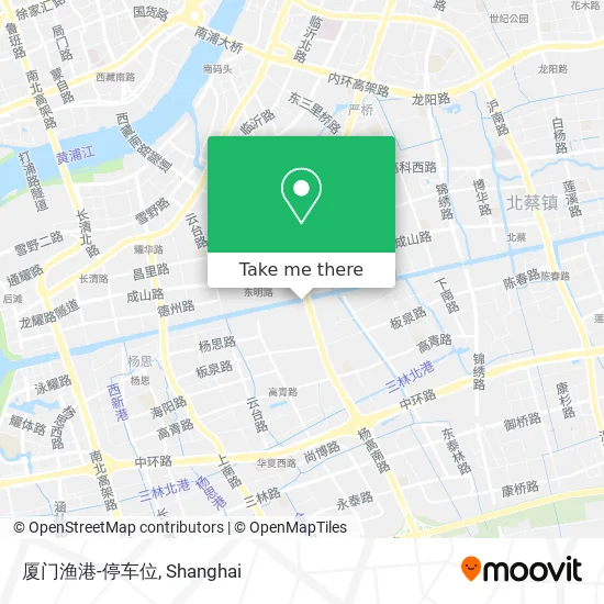 厦门渔港-停车位 map