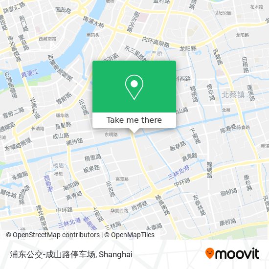 浦东公交-成山路停车场 map