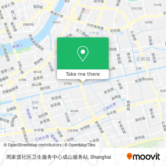 周家渡社区卫生服务中心成山服务站 map
