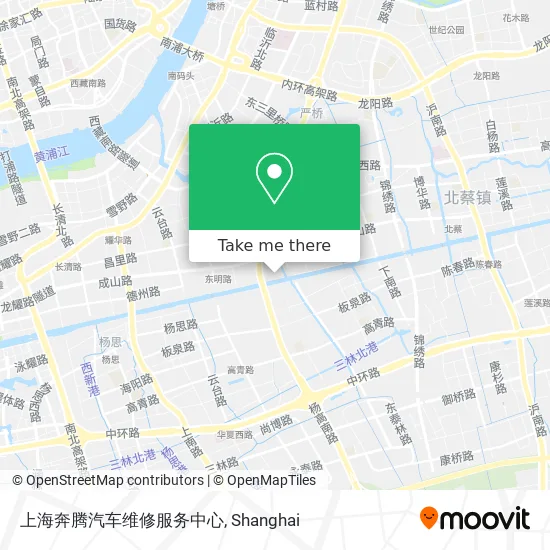 上海奔腾汽车维修服务中心 map