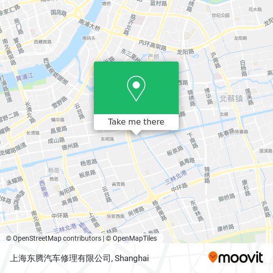 上海东腾汽车修理有限公司 map