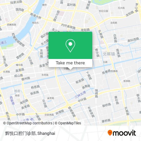 辉悦口腔门诊部 map