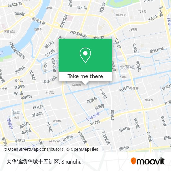 大华锦绣华城十五街区 map