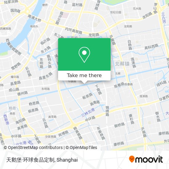 天鹅堡·环球食品定制 map