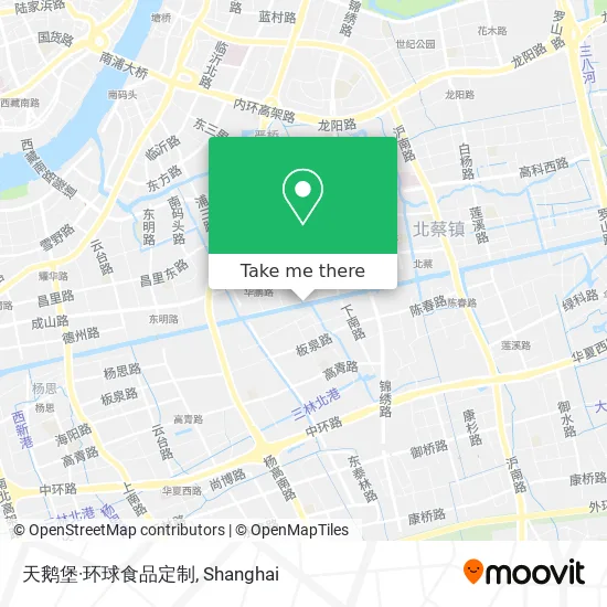 天鹅堡·环球食品定制 map
