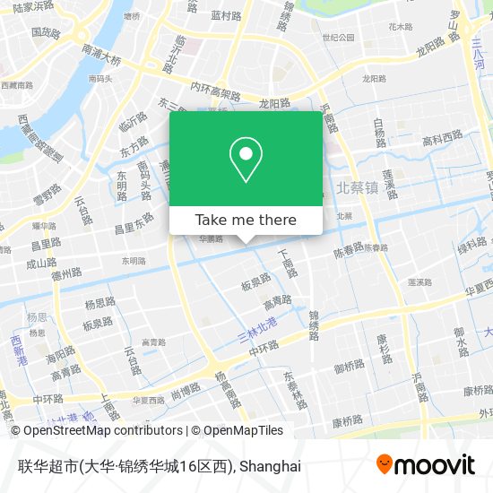 联华超市(大华·锦绣华城16区西) map