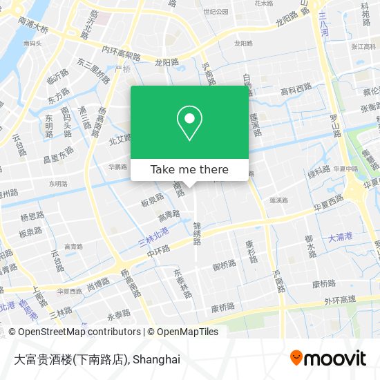 大富贵酒楼(下南路店) map