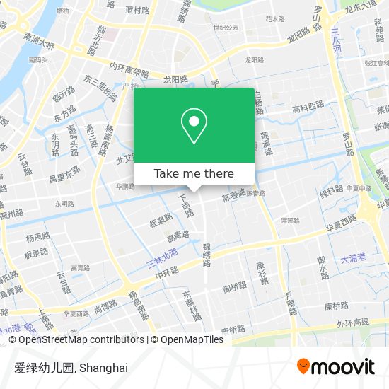 爱绿幼儿园 map