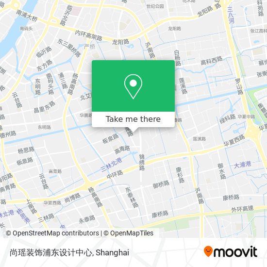 尚瑶装饰浦东设计中心 map