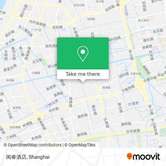 闽睿酒店 map