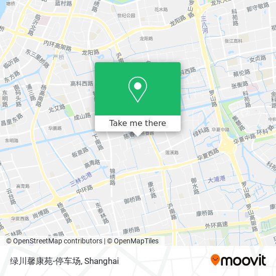 绿川馨康苑-停车场 map