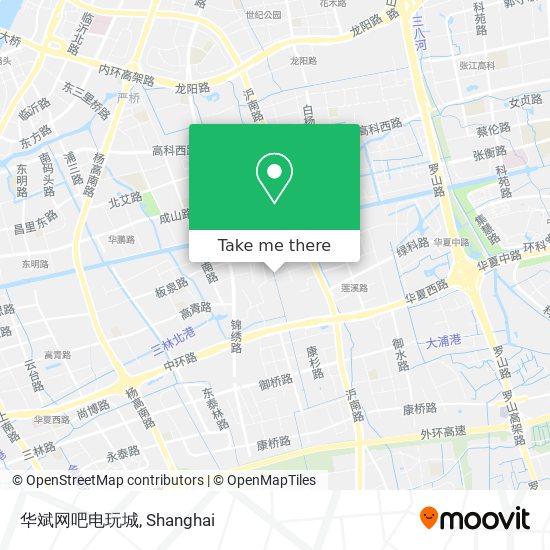 华斌网吧电玩城 map