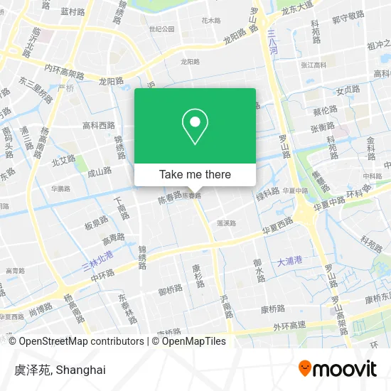 虞泽苑 map
