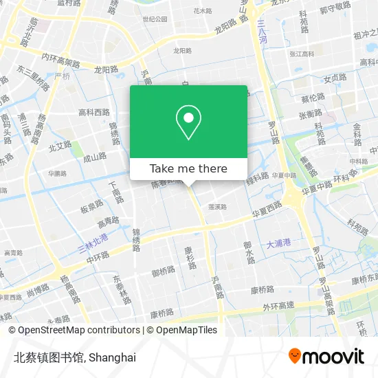 北蔡镇图书馆 map