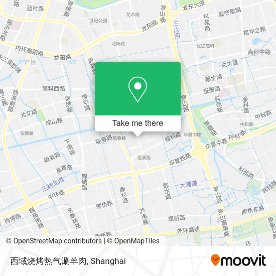 西域烧烤热气涮羊肉 map