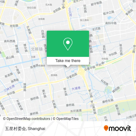 五星村委会 map