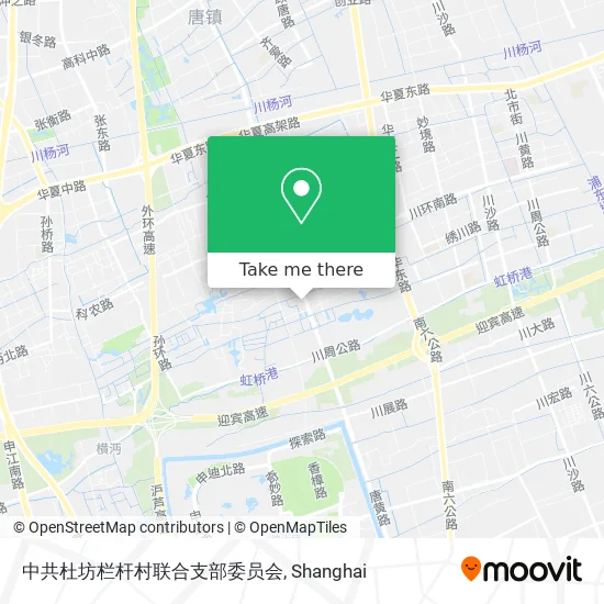 中共杜坊栏杆村联合支部委员会 map