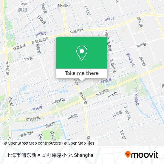 上海市浦东新区民办豫息小学 map