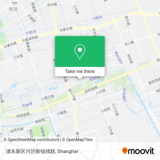 浦东新区川沙新镇残联 map