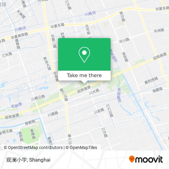 观澜小学 map