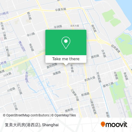 复美大药房(港西店) map