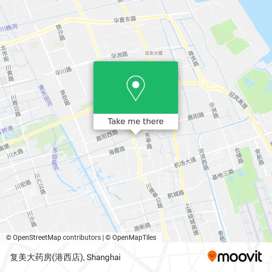 复美大药房(港西店) map