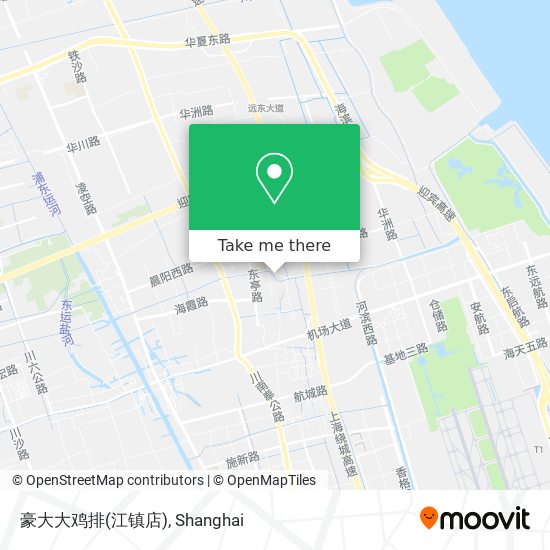 豪大大鸡排(江镇店) map