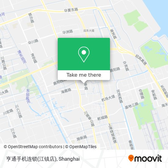 亨通手机连锁(江镇店) map