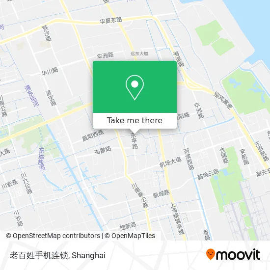 老百姓手机连锁 map