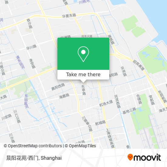 晨阳花苑-西门 map