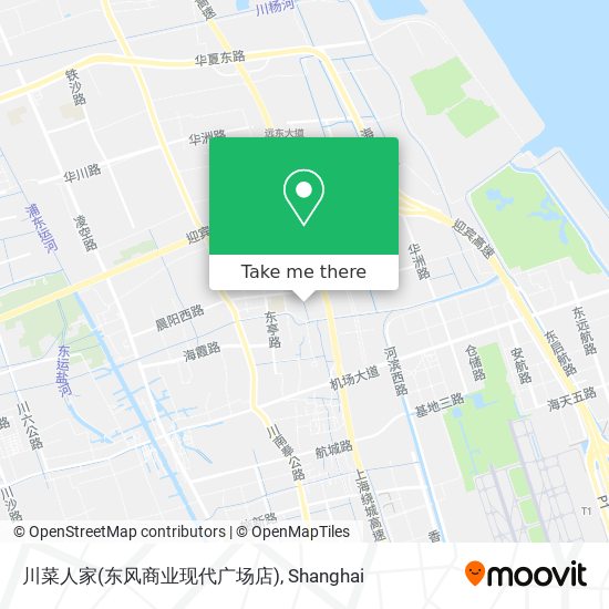 川菜人家(东风商业现代广场店) map