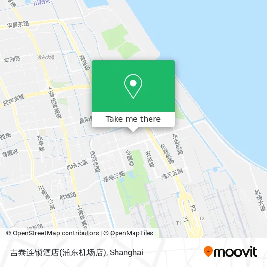 吉泰连锁酒店(浦东机场店) map