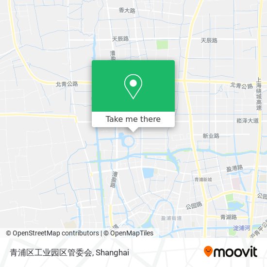 青浦区工业园区管委会 map