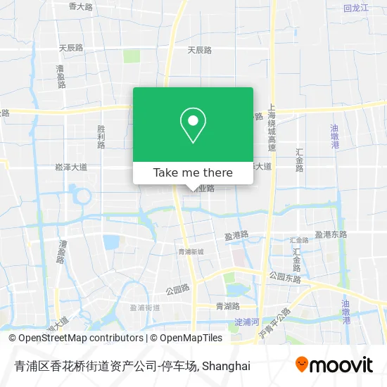青浦区香花桥街道资产公司-停车场 map