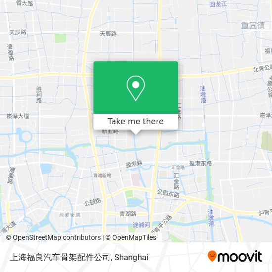 上海福良汽车骨架配件公司 map
