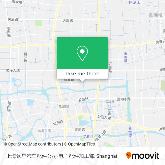 上海远星汽车配件公司-电子配件加工部 map