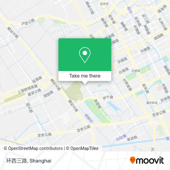 环西三路 map