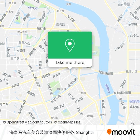 上海皇马汽车美容装潢漆面快修服务 map