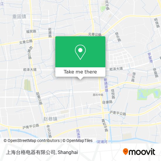 上海台格电器有限公司 map