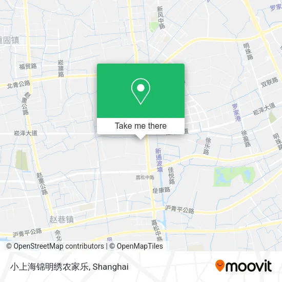 小上海锦明绣农家乐 map