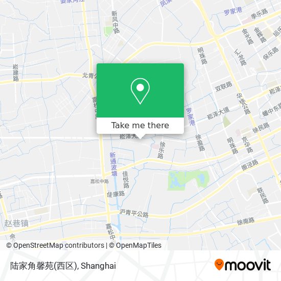 陆家角馨苑(西区) map