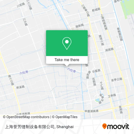 上海誉芳缝制设备有限公司 map