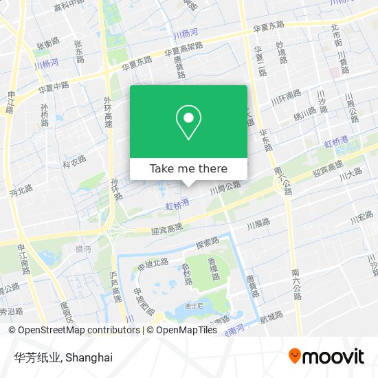华芳纸业 map