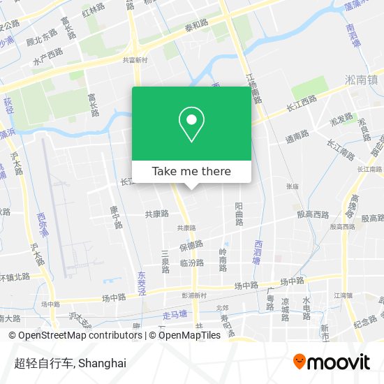 超轻自行车 map