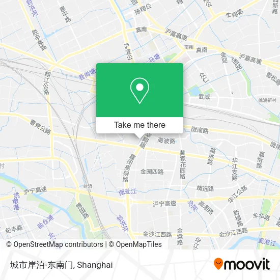 城市岸泊-东南门 map