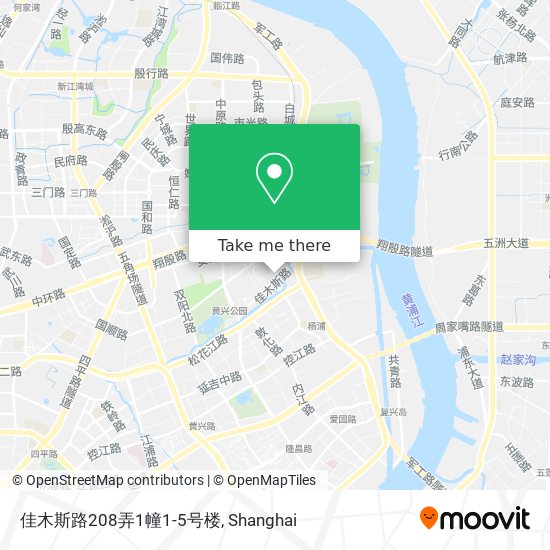 佳木斯路208弄1幢1-5号楼 map