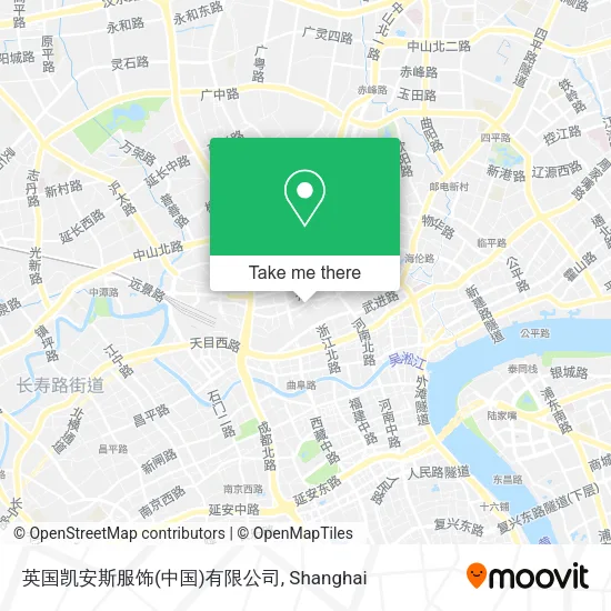 英国凯安斯服饰(中国)有限公司 map